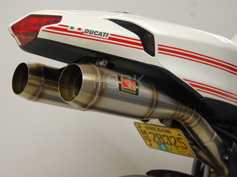 Ducati 848 EVO Exhaust